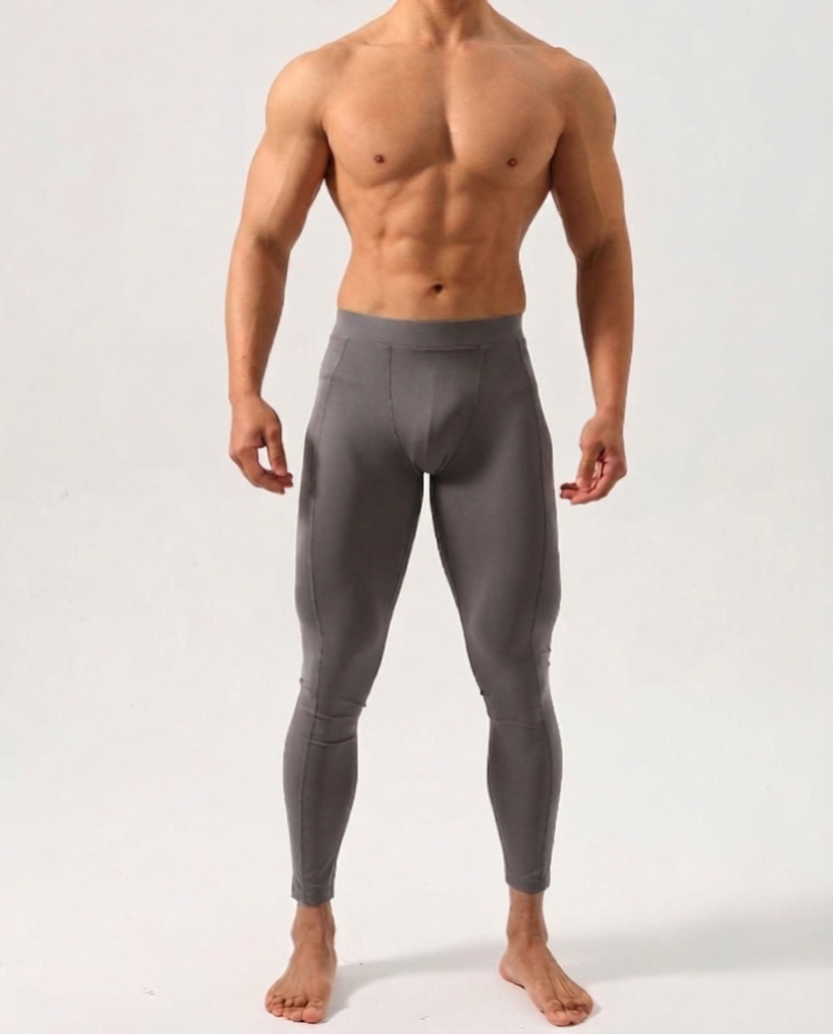 Men’s Lion Print Compression Tights