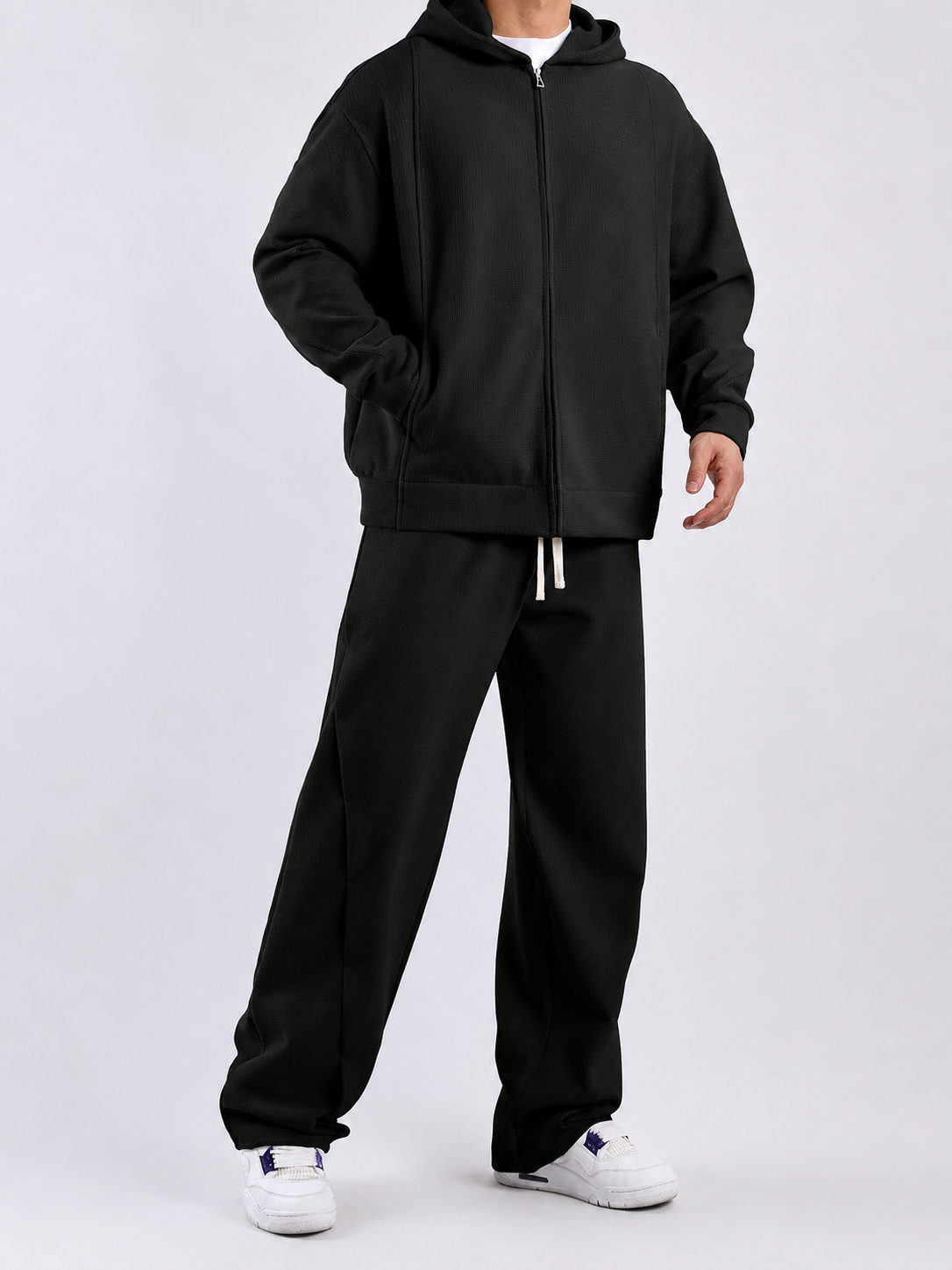 Wide-Leg Sweatpants
