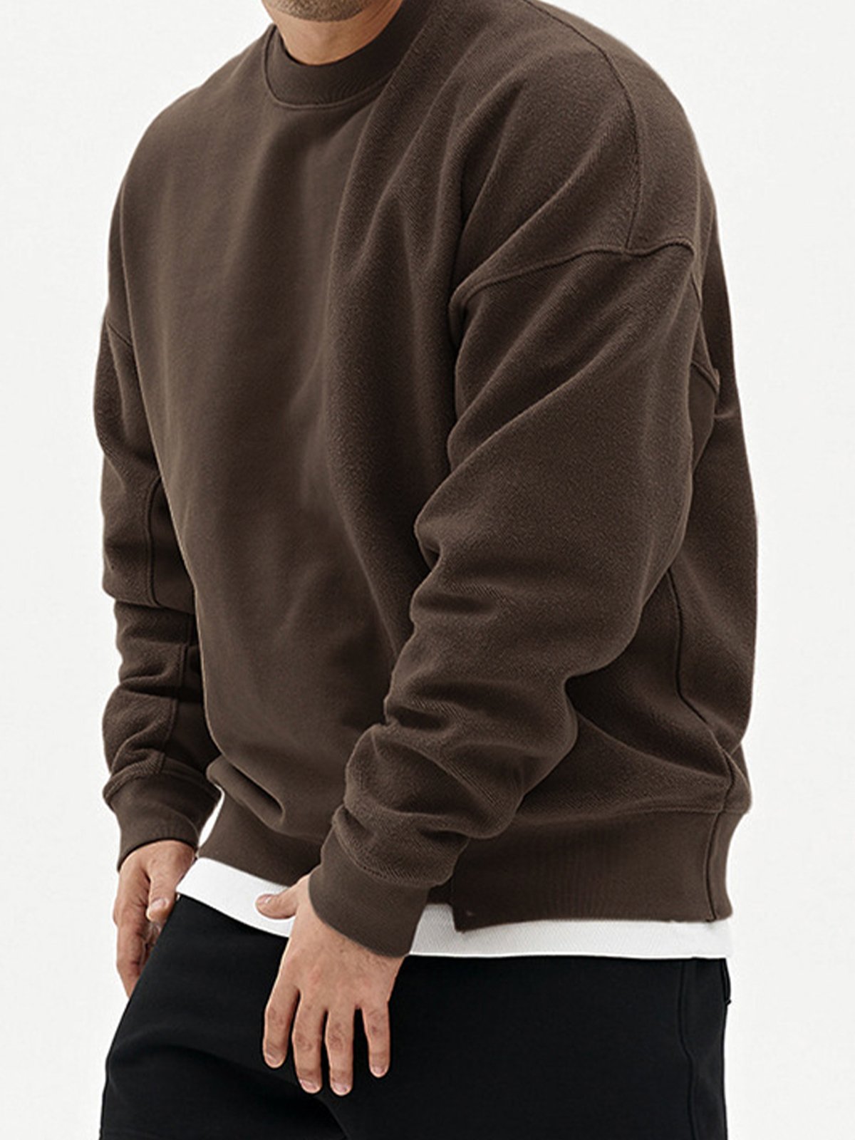 Patchwork Crew Sweatshirt