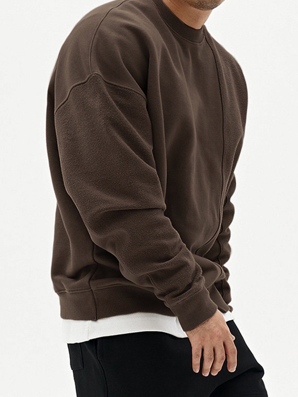 Patchwork Crew Sweatshirt