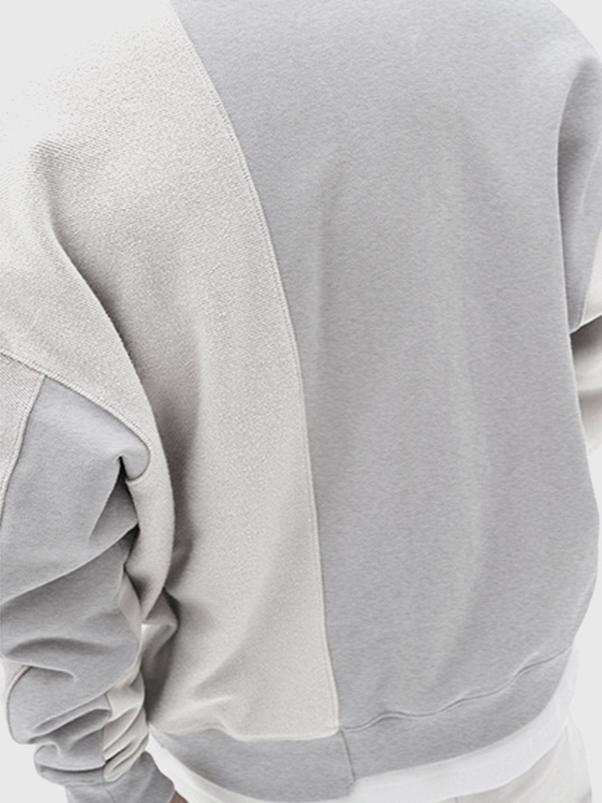 Patchwork Crew Sweatshirt